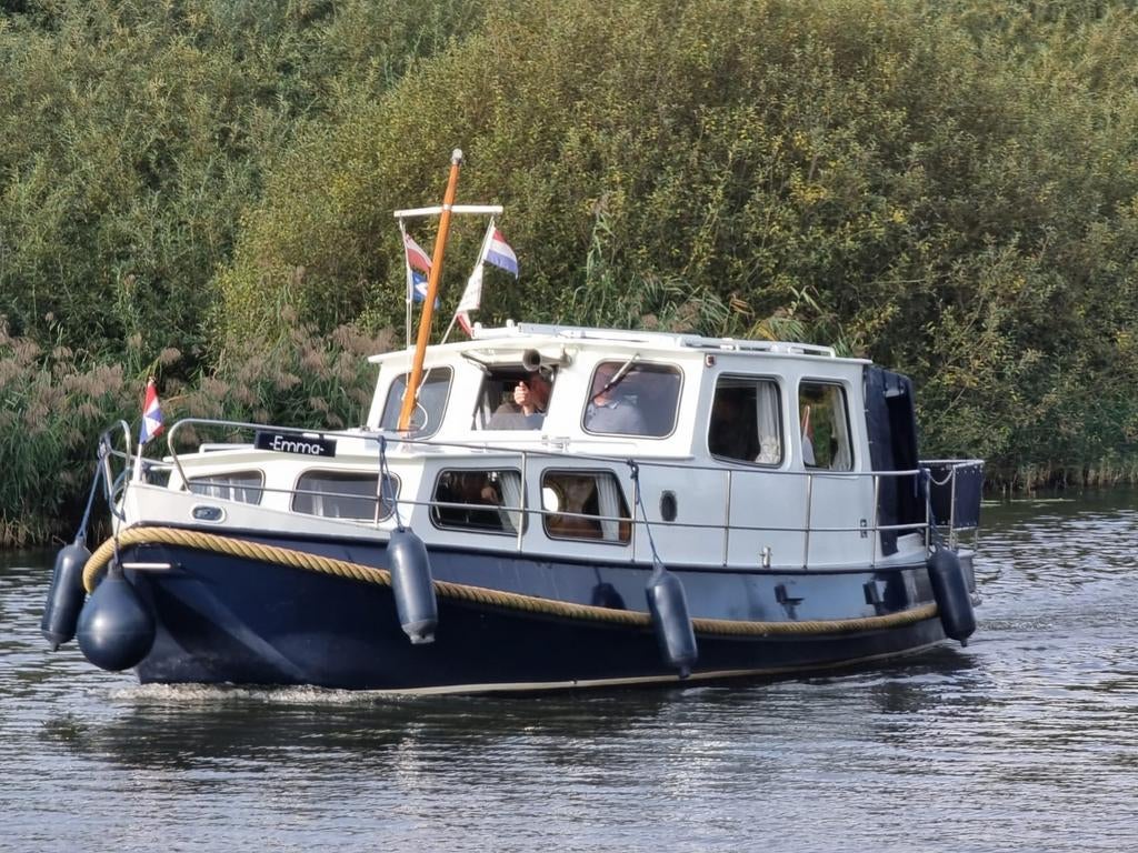 Zijlmansvlet - boot- Goed onderhouden met dubbel roerblad, Watersport en Boten, Motorboten en Motorjachten, Ophalen, Gebruikt