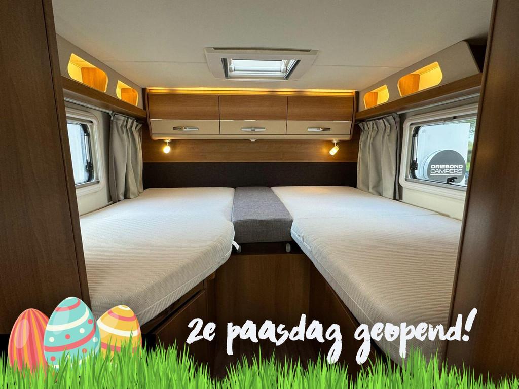 Knaus 650 MEG Platinum Automaat Enkele Bedden Zonnepaneel Lu, Caravans en Kamperen, Airbags, Bedrijf, Diesel, Elektrische ramen