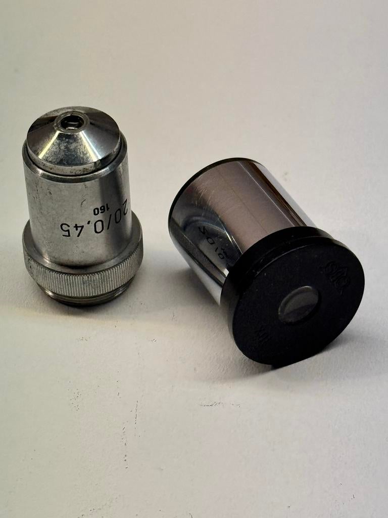Microscoop lens en oculair - Beck Kassel OBS 20/0.45, Ophalen of Verzenden, Gebruikt, Minder dan 400x, Onderdelen of Toebehoren