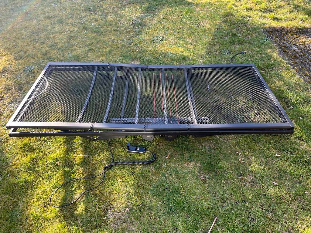 Elektrisch verstelbare lattenbodem / bedbodem - DEWERT DUO 5, Huis en Inrichting, Ophalen, Gebruikt, 90 cm, Eenpersoons