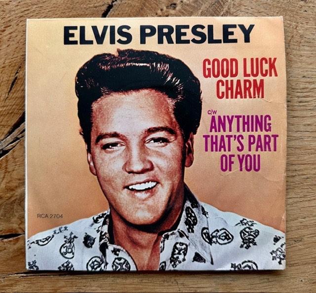 Elvis Presley - Good luck charm, Cd's en Dvd's, Vinyl Singles, 7 inch, Single, Ophalen of Verzenden, Zo goed als nieuw