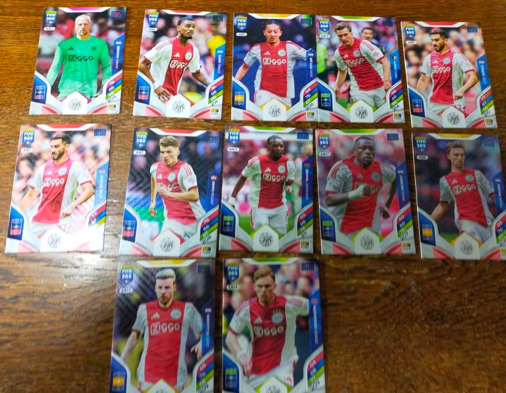 Ajax FIFA 365 voetbalplaatjes, Ophalen of Verzenden