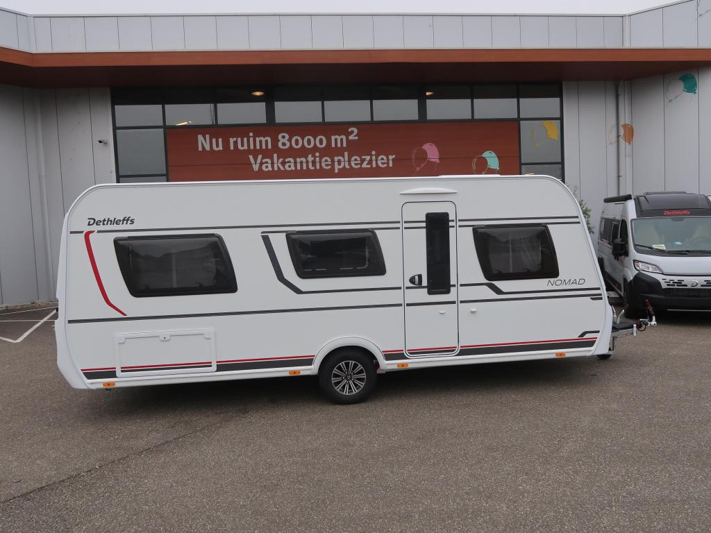 Dethleffs Nomad 510 LE SUPERAANBIEDING NIEUW!!!!, Caravans en Kamperen, Caravans, Dethleffs, Overige typen, Schokbreker, Tot en met 4