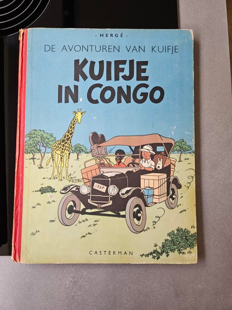 Kuifje in congo uit 1946, Boeken, Ophalen of Verzenden, Zo goed als nieuw, Algemeen