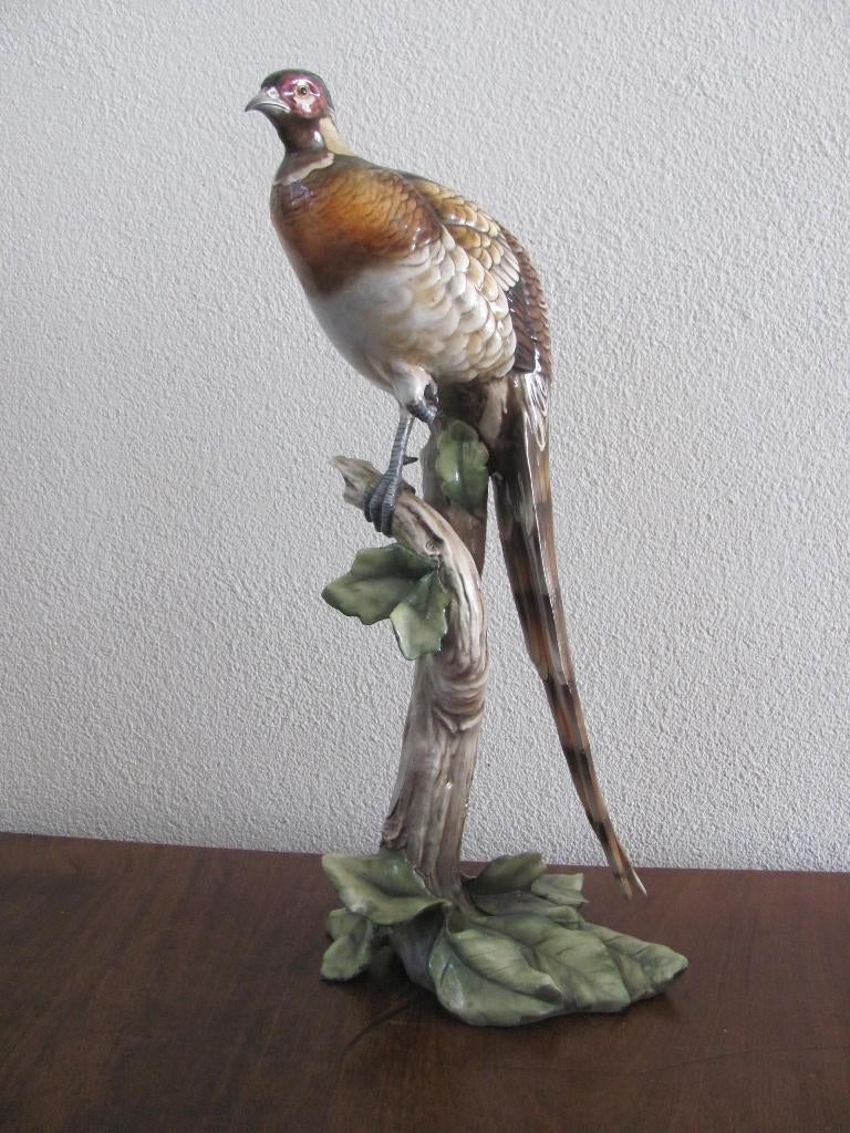 Fazant van aardewerk, Gebruikt, Meerkleurig, Verzenden, Overige stijlen