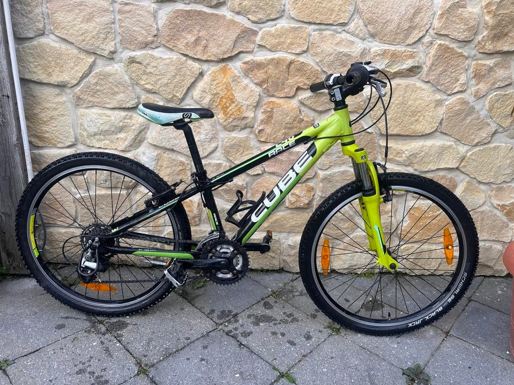 Cube 240 jongensfiets 24 inch, Fietsen en Brommers, Fietsen | Jongens, Ophalen, Gebruikt, 24 inch, Handrem