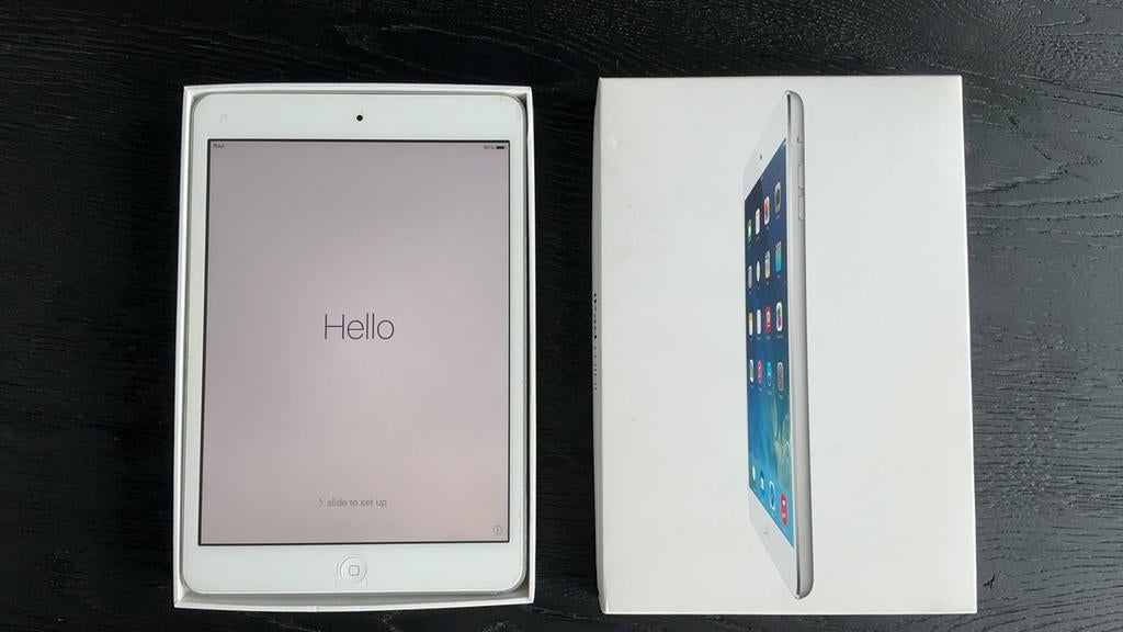 Apple iPad mini, Computers en Software, Apple iPads, Gebruikt, Ophalen of Verzenden, 16 GB, Zilver