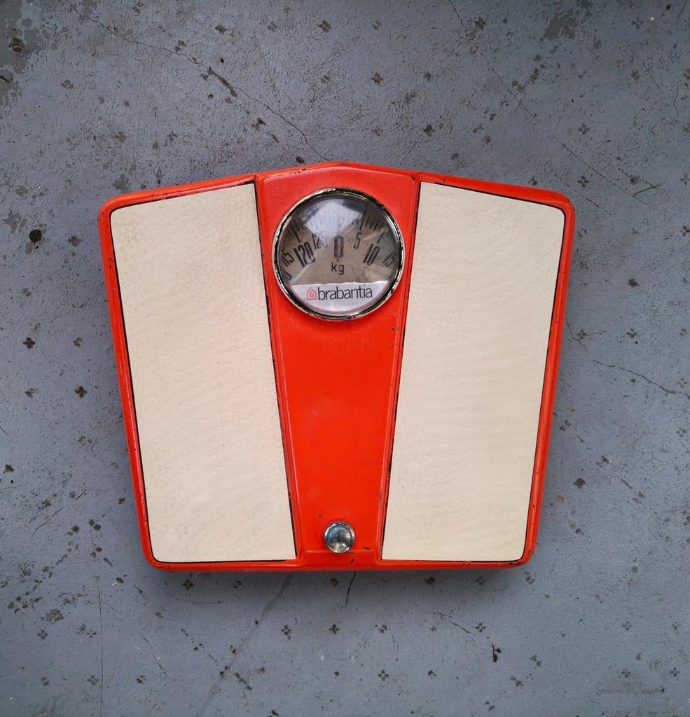 Vintage Brabantia personen weegschaal, Ophalen of Verzenden