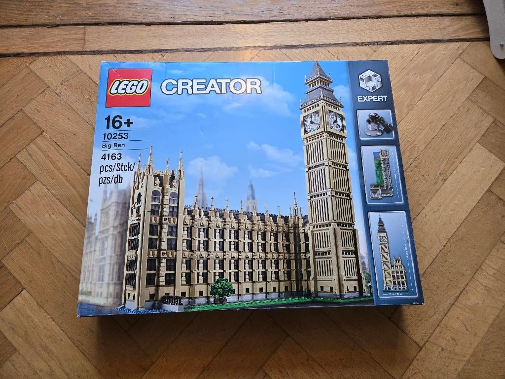 Lego 10253 Big Ben, Ophalen of Verzenden, Zo goed als nieuw, Complete set, Lego