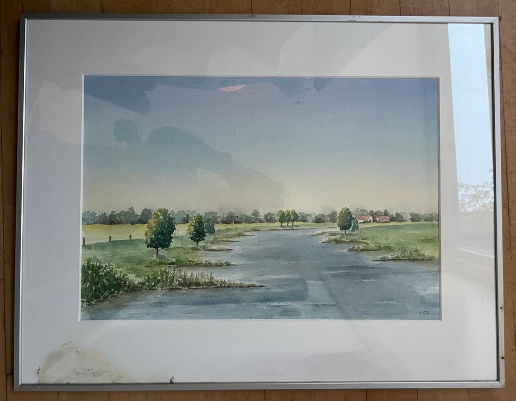 Schilderij gerda lanting (doetinchem), ingelijst, Ophalen