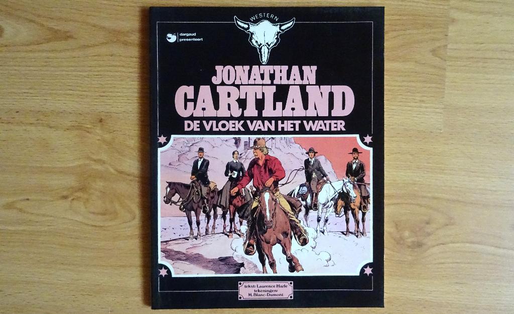 Jonathan Cartland, de vloek van het water, 1e druk 1982, Boeken, Stripboeken, Eén stripboek, Ophalen of Verzenden, Gelezen