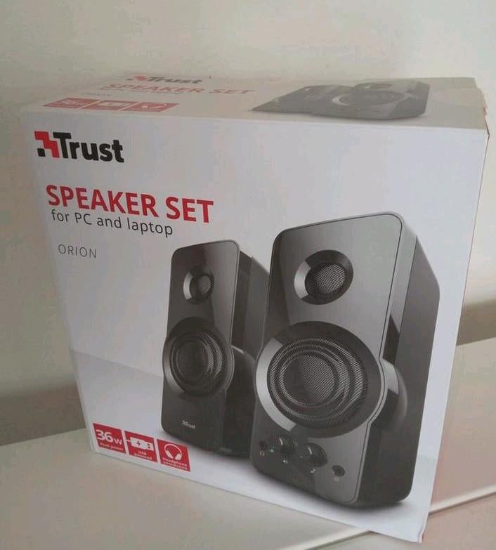 Nieuw: Trust stereo luidspeakerset PC en laptop > 3.5mm plug, Ophalen of Verzenden, Nieuw, Overige typen, TRUST