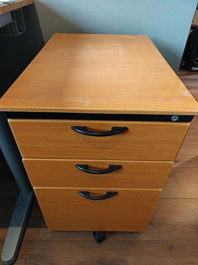 Ikea Ladeblok met 3 Laden - Praktisch en Compact, Ophalen, Minder dan 50 cm, Gebruikt, Modern, Functioneel