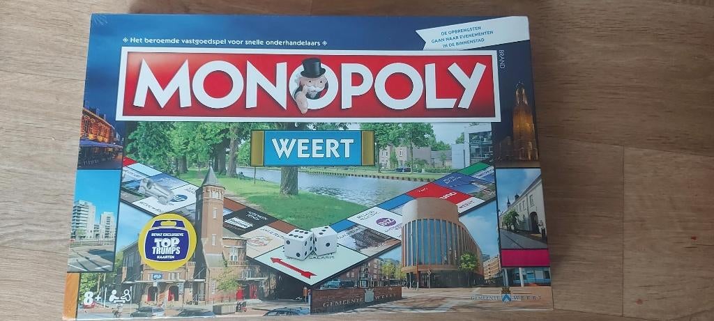 bordspel seal Monopoly Weert Monopolie gelimiteerd, Vijf spelers of meer, Ophalen of Verzenden, Nieuw, Monopoly