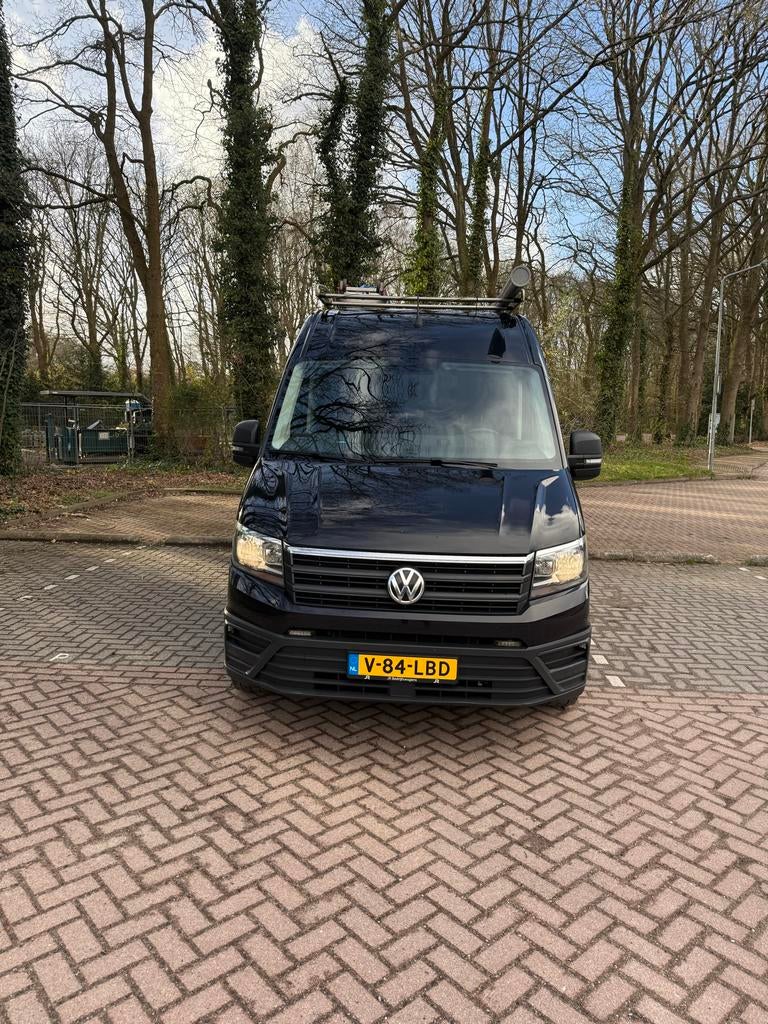 Volkswagen Crafter 2.0 TDI 140pk L3-H3 Auto 2020  BTW Auto, Auto's, Stof, 4 cilinders, Volkswagen, 3000 kg