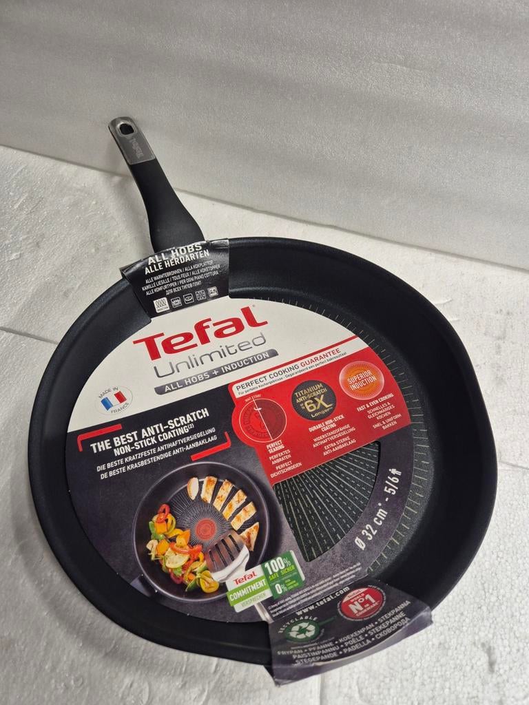 Tefal Unlimited Koekenpan 32cm, Huis en Inrichting, Keuken | Potten en Pannen, Overige materialen, -, -, Nieuw