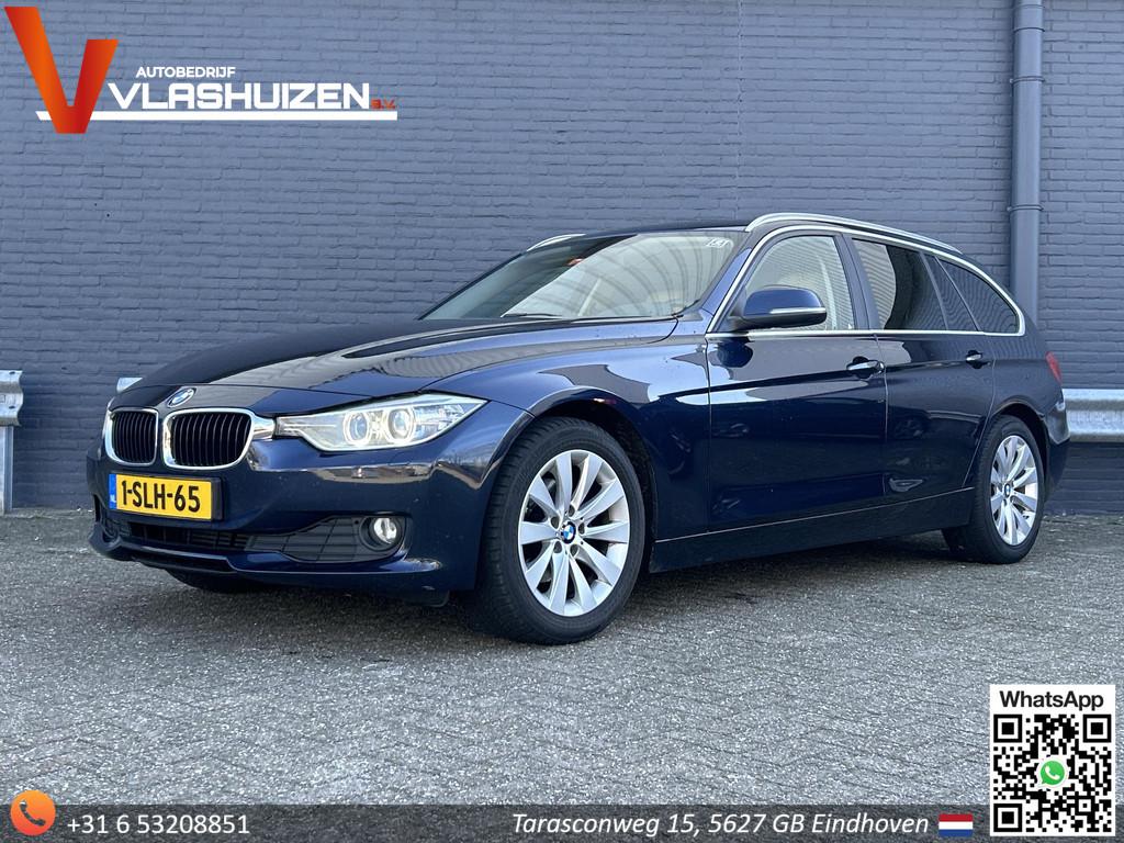 BMW 3-serie Touring 316i High Executive Upgrade | Leder | St, Gebruikt, 4 cilinders, Blauw, Handgeschakeld
