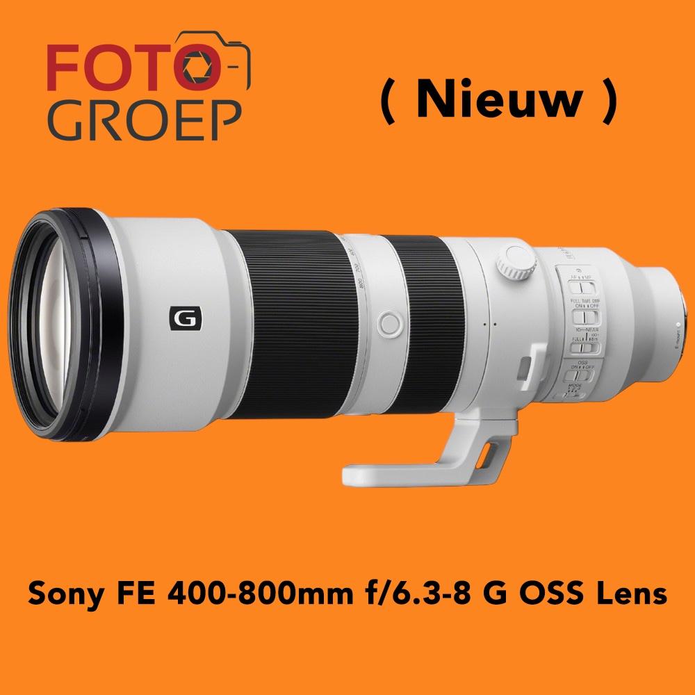 Sony FE 400-800mm f/6.3-8 (Nieuw) (informeer naar prijs), Ophalen of Verzenden, Nieuw, Telelens, Zoom