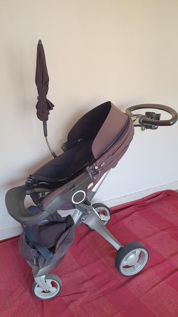 Stokke Xplory kinderwagen met extra's, Ophalen of Verzenden, Gebruikt, Overige merken, Verstelbare rugleuning