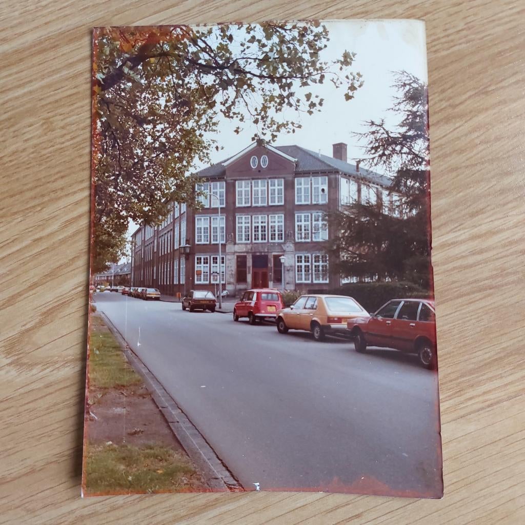 Oude foto  van Enschede, Ophalen of Verzenden
