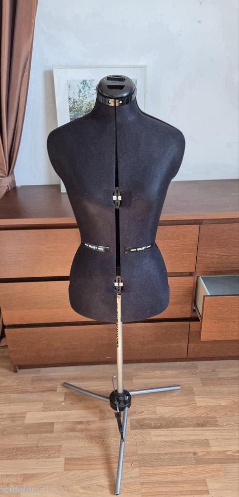 Verstelbare Paspop Zwart - Kleermakerspop, Ophalen, Gebruikt, Paspop