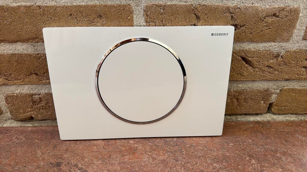 Geberit bedieningspaneel Sigma 10, Ophalen of Verzenden, Gebruikt, Chroom, Toilet