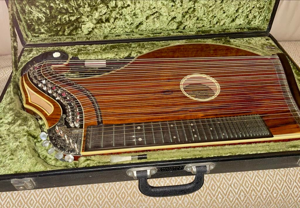 Concertcither / Harpcither "Volkmann” ( Citer, Zither), Muziek en Instrumenten, Snaarinstrumenten | Overige, Ophalen of Verzenden