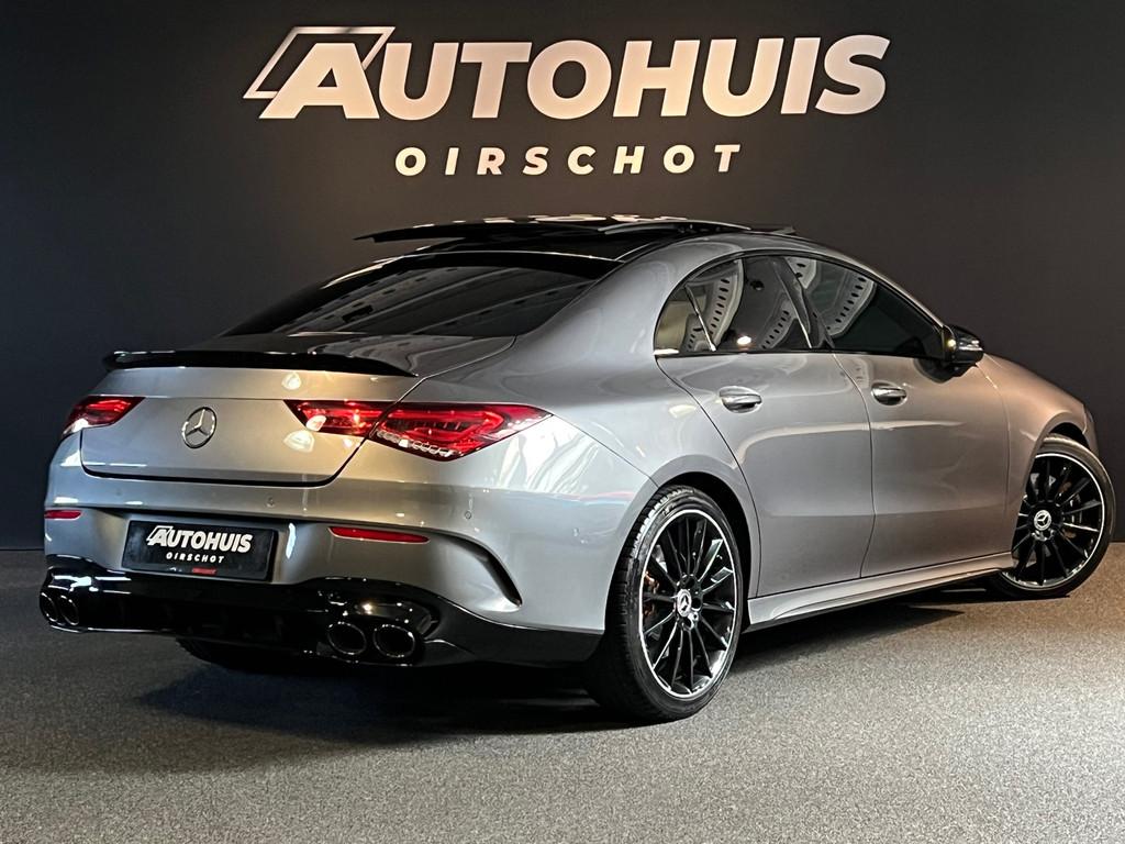 Mercedes-Benz CLA-klasse 250 Premium Plus AMG Pano/Memory/Am, Gebruikt, 4 cilinders, Leder, 1600 kg