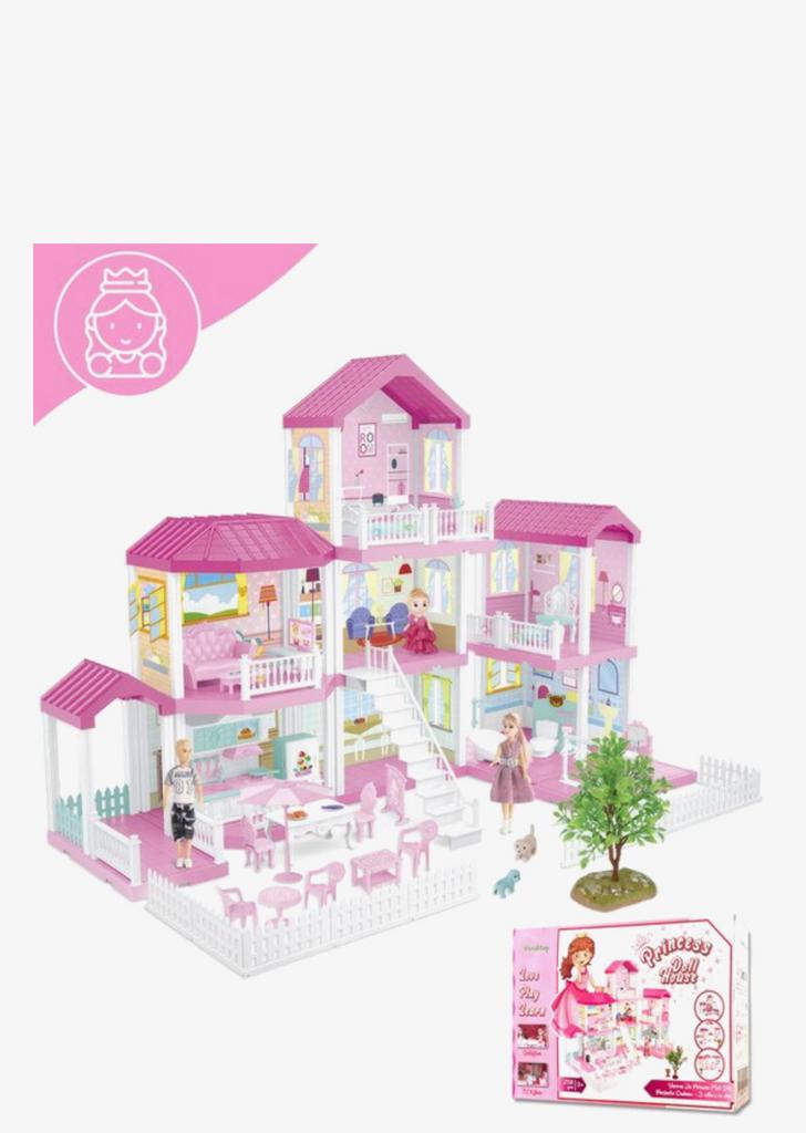 Partij handel Speelgoed-Poppenhuis-kinderspeelgoed, Ophalen of Verzenden, Zo goed als nieuw, Poppenhuis