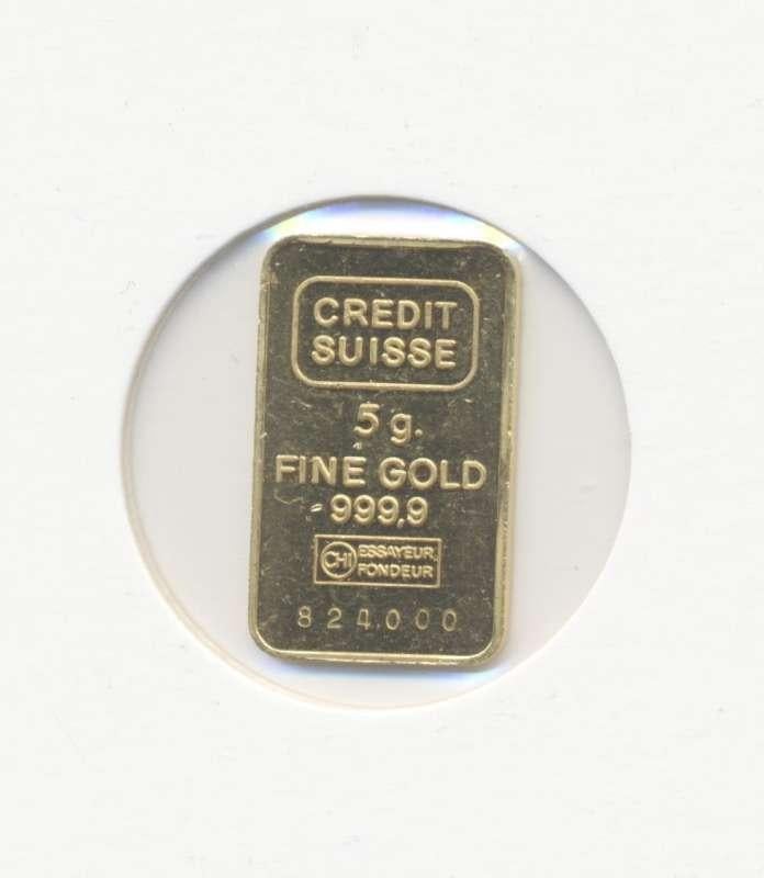 Goud baar 5 gram (Willekeurig), Ophalen of Verzenden, Goud