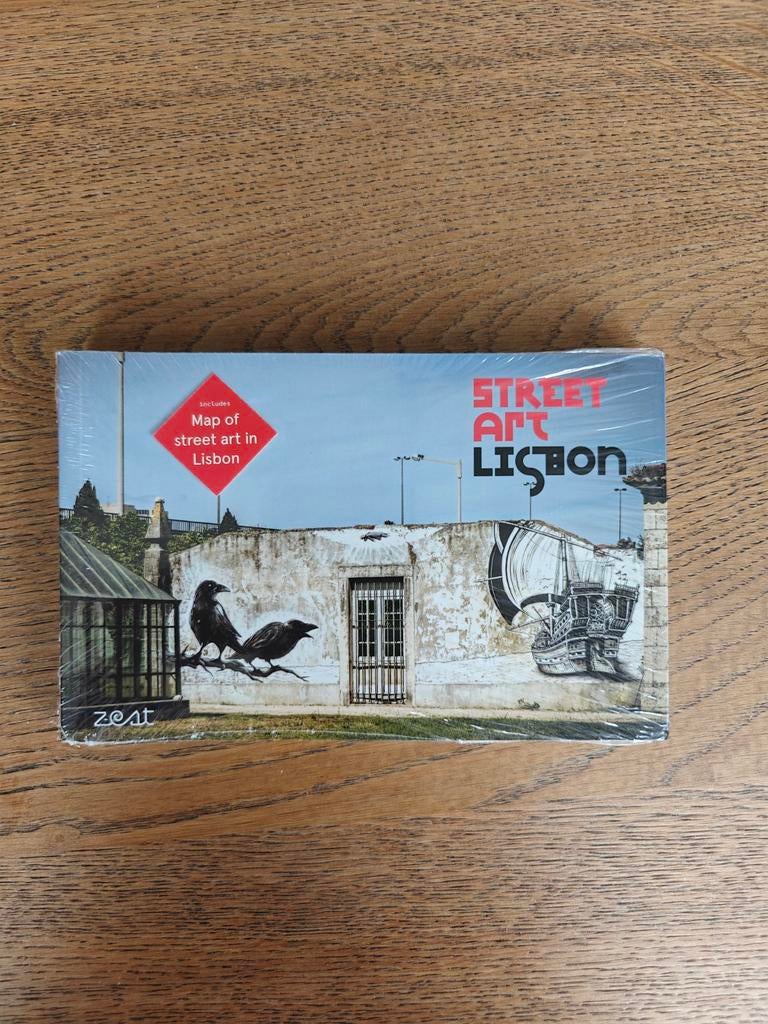 Street Art Lisbon boek met kaart, Ophalen of Verzenden, Nieuw, Overige onderwerpen