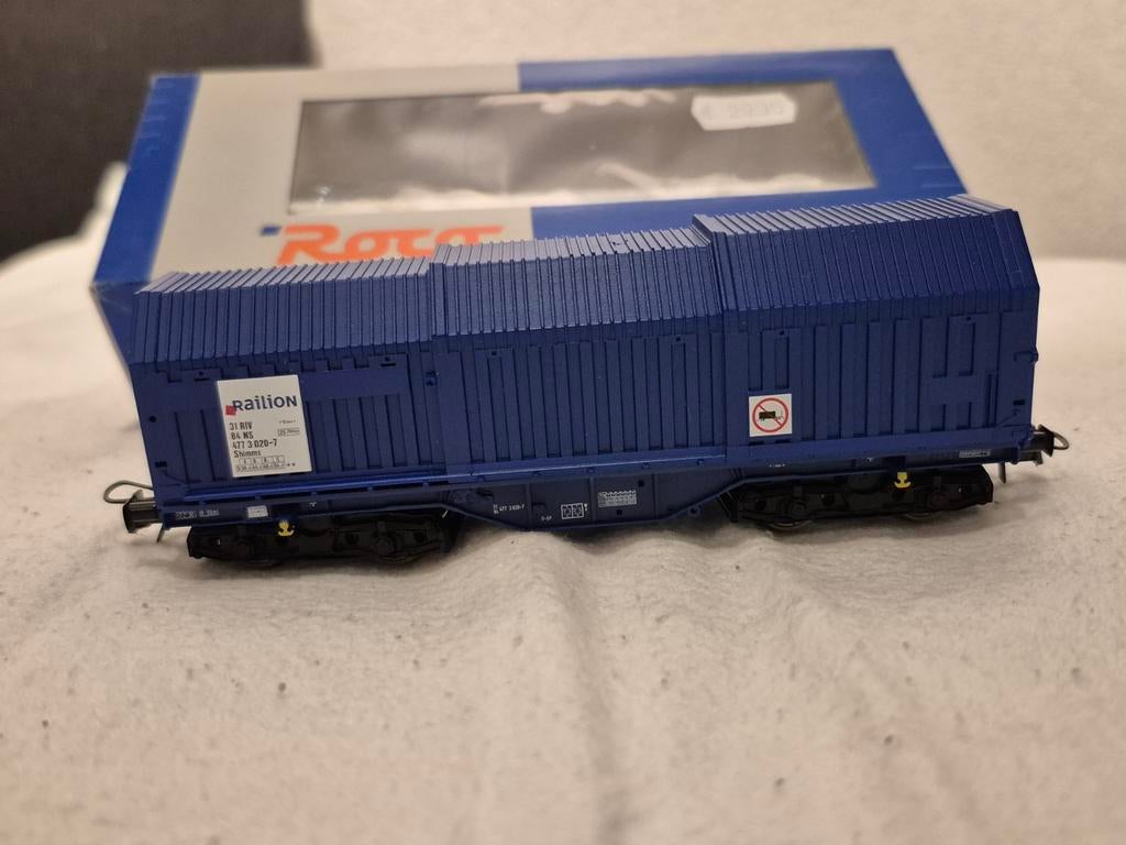 Roco 47428  raillion coilwagon., Gelijkstroom, Wagon, Ophalen of Verzenden, Roco