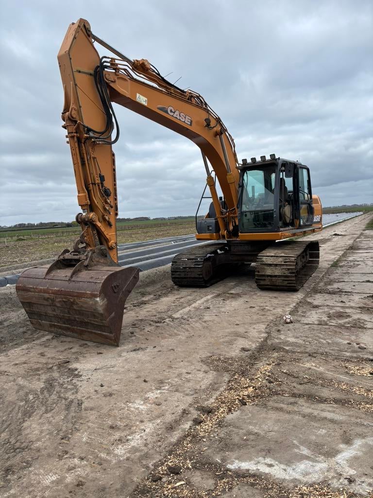 Case CX160B, Ophalen, Graafmachine