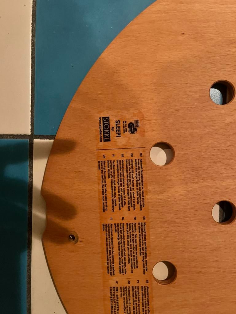 Stokke sleepi verkleinset, Ophalen, Zo goed als nieuw, Wieg