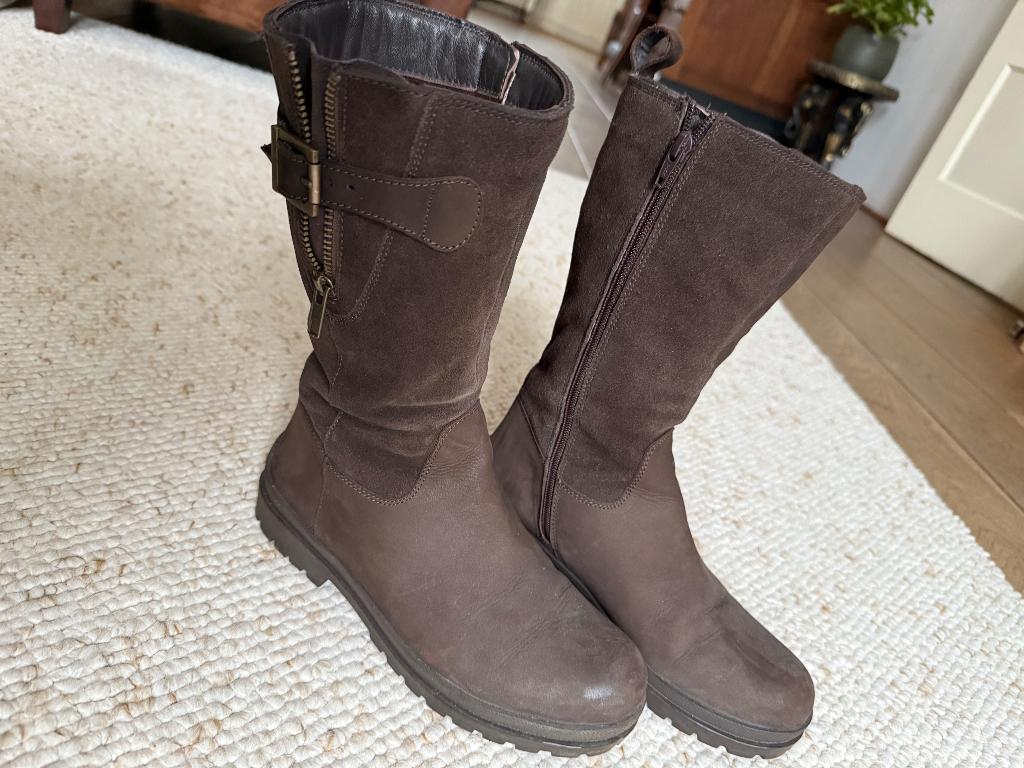 Outdoor laarzen ANWB 38, Kleding | Dames, Hoge laarzen, Bruin, Ophalen of Verzenden, Zo goed als nieuw