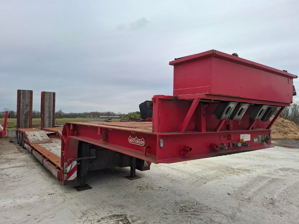 Nooteboom semi dieplader oplegger, Auto's, Bedrijf, Aanhangers en Opleggers, Te koop