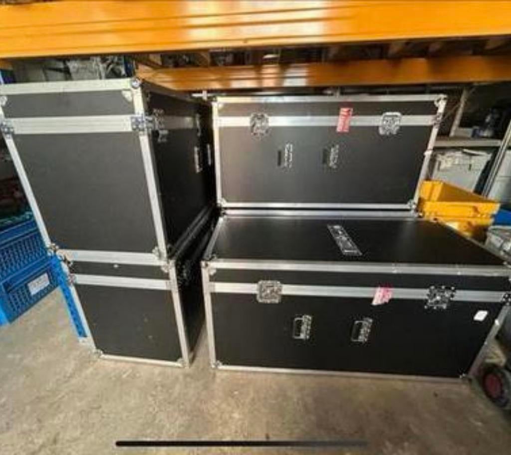 Flightcases 128x76x65 en 128x54x65, Ophalen, Zo goed als nieuw, Overige instrumenten, Flightcase