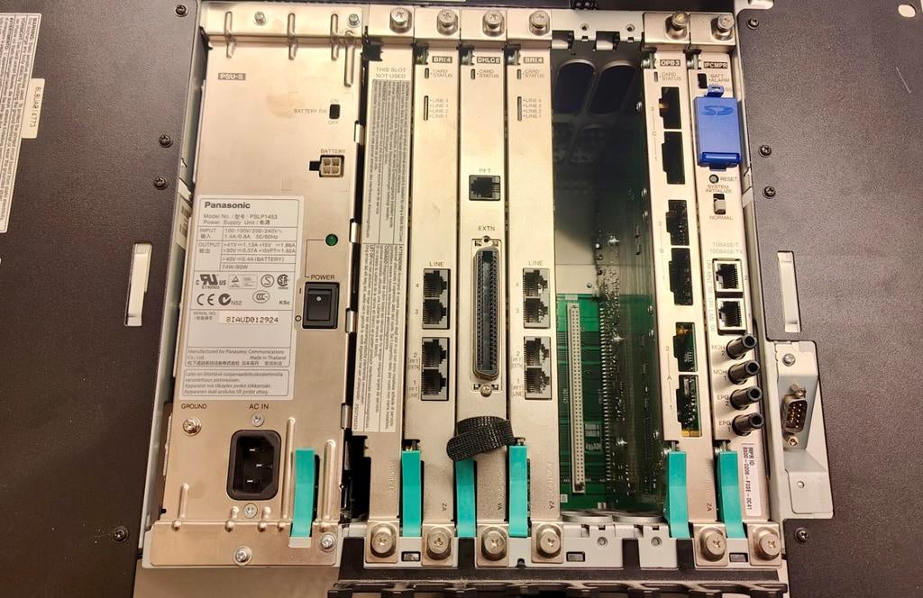 Complete werkende Panasonic telefooncentrale, Ophalen of Verzenden, Gebruikt