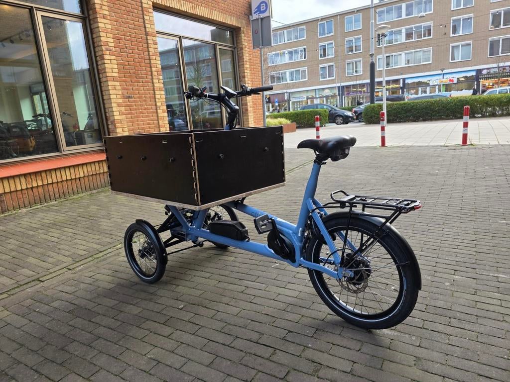 Elektrische Chike e-cargobike bakfiets - Ideaal voor stad, 4 kinderen of meer, Info@chike.nl, Huif, Ophalen of Verzenden