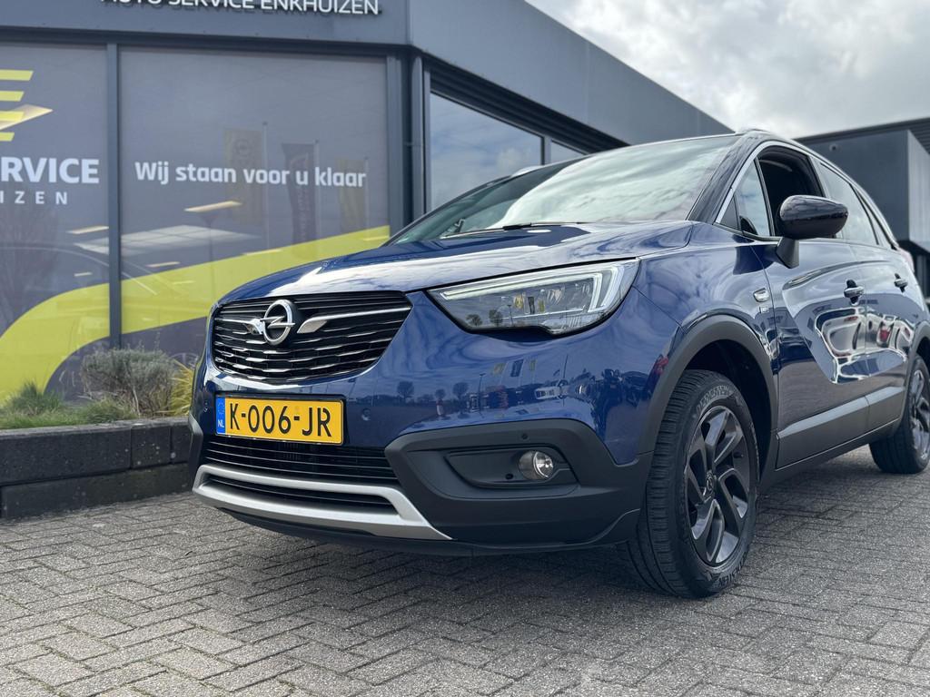 Opel Crossland X 1.2 Turbo Edition 2020 Rijklaar incl beurt, 12 maanden, Gebruikt, 1199 cc, Blauw
