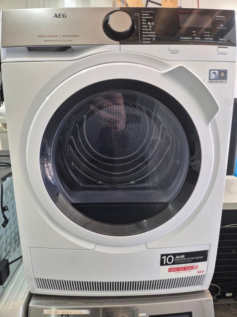 AEG Lavatherm 8000 Series wasdroger, Witgoed en Apparatuur, Wasdrogers, 8 tot 10 kg, Ophalen, Condens, 85 tot 90 cm