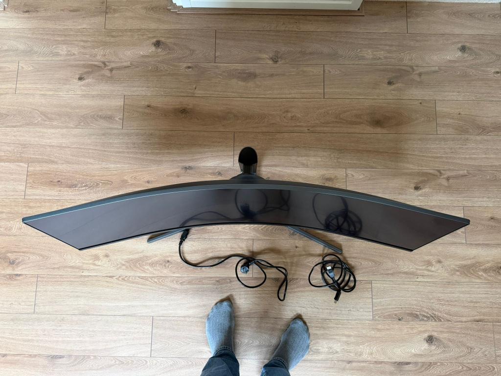 Samsung 49" Super Ultrawide Curved Monitor (LC49HG90), Computers en Software, Monitoren, In hoogte verstelbaar, 101 t/m 150 Hz