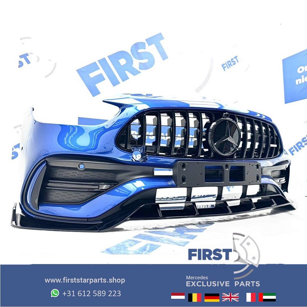 W206 C43 AMG BUMPER C KLASSE A2068859201 C43 AERO VOORBUMPER, Gebruikt, -, Voor, Ophalen of Verzenden