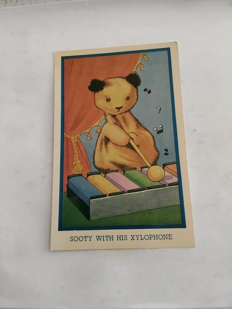 SOOTY. WITH HIS XYLOPHONE, Ophalen of Verzenden, Voor 1920, Sterren en Beroemdheden