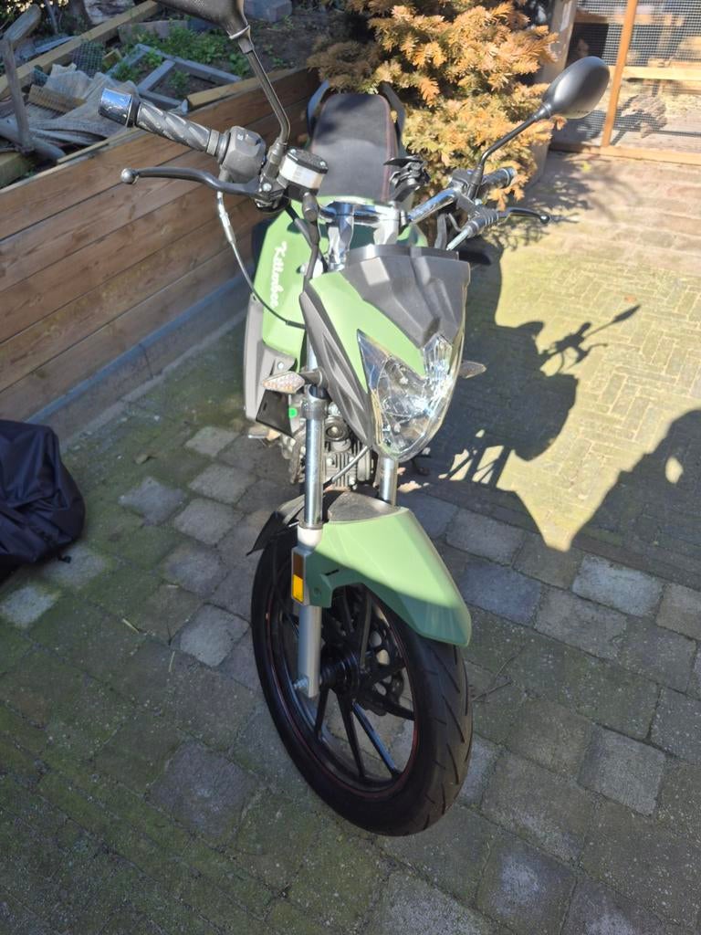 Killerbee F31 Scooter - Groen, Fietsen en Brommers, Brommers | Overige merken, Ophalen, Gebruikt, Killerbee, Maximaal 45 km/u