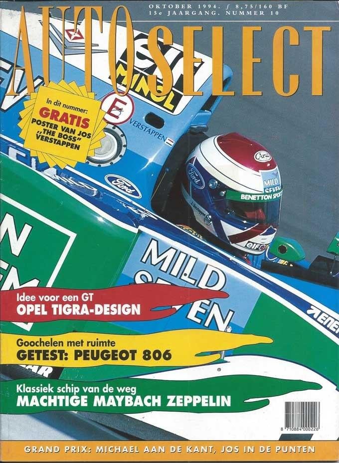 Autoselect 10 1994 : Range Rover - Opel Tigra - VW Polo, Ophalen of Verzenden, Gelezen, Algemeen