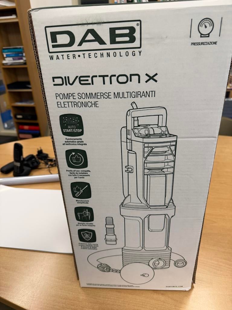 Nieuwe DAB Divertron X 650 Dompelpomp - Ongebruikt, Tuin en Terras, Waterpompen, Ophalen of Verzenden, Nieuw, Elektrisch, Dompelpomp