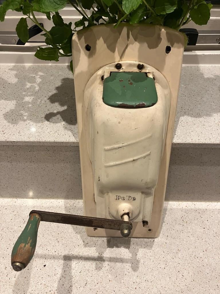 Origineel wandmodel PE DE koffiemolen, Ophalen of Verzenden