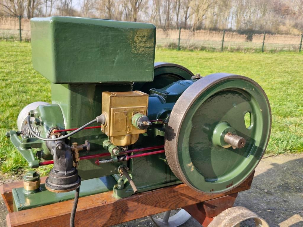 Bradford 3 hp stationaire motor - 1920, Doe-het-zelf en Verbouw, Motoren, Nieuw, Benzinemotor, Ophalen of Verzenden