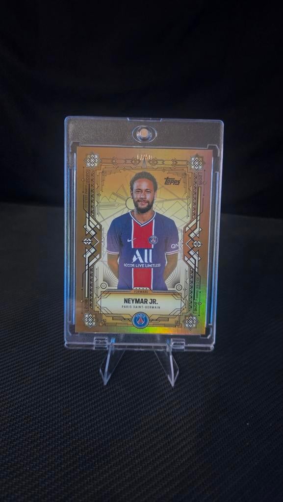 Neymar jr. 17/50 Gold parallel, Ophalen of Verzenden, Zo goed als nieuw, Losse kaart